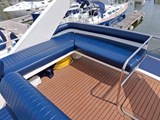 1989 Fairline 41 Sedan for sale - flybridge aft